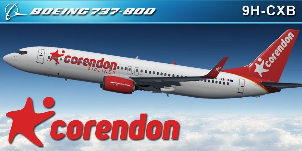 CORENDON AIRLINES XC 8836 visual data 3